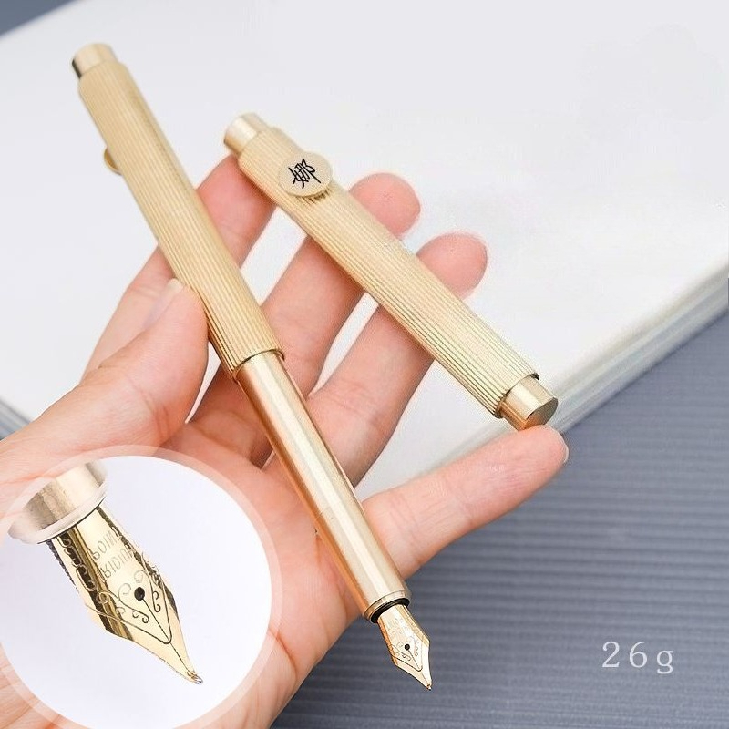 Fountain Pen Calligraphy Flex Nib - Pióro wieczne BALAOYE JOWO z mosiądzu,