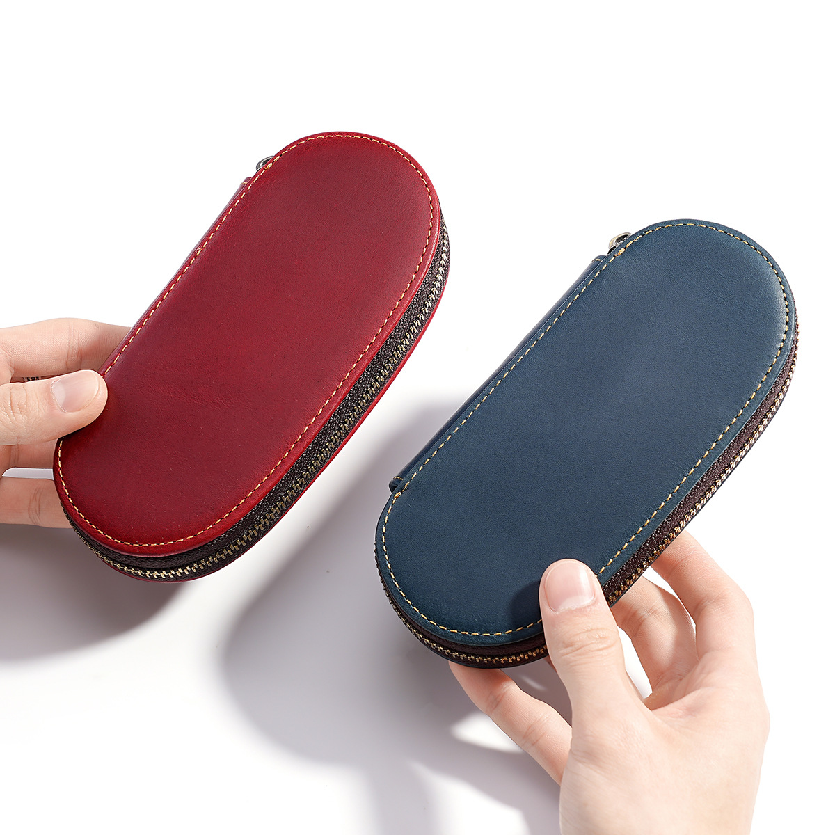 Retro etui na długopisy z 3 pr – Leather Fountain Pen Case 3 Slots Pouch recenzja i cena