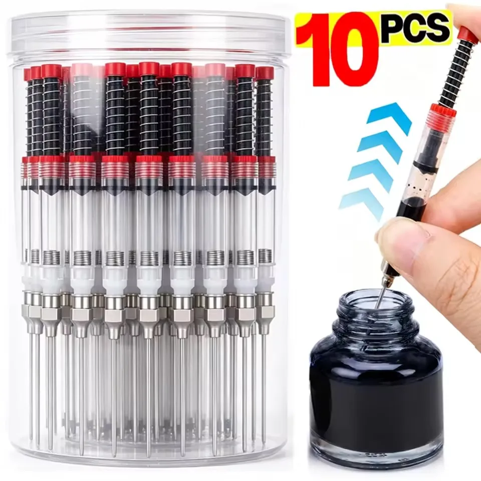 10-1 SZT. Napełniacz do pióra  – Fountain Pen Converter Ink Suction recenzja i cena
