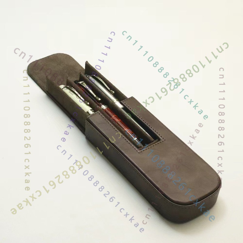 Etui na długopisy z 3 przegród – Leather Fountain Pen Case 3 Slots Pouch recenzja i cena