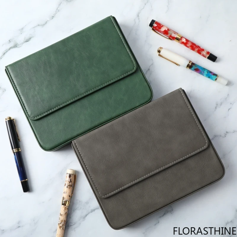 Luksusowe etui na pióra wieczn – Leather Fountain Pen Case 3 Slots Pouch recenzja i cena