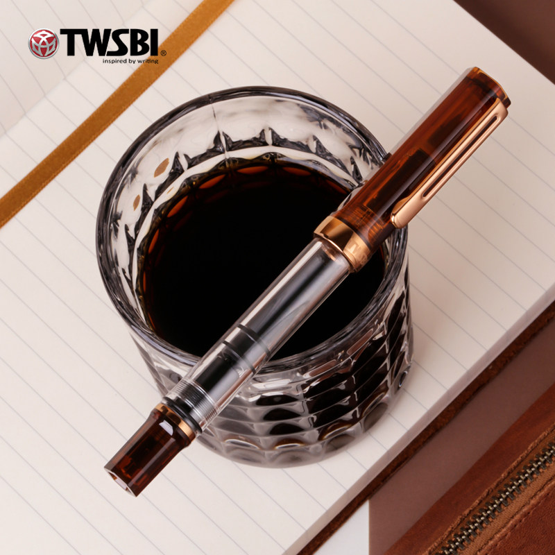 Pióro wieczne TWSBI ECO Coffee – Fountain Pen Piston Filler Large Ink recenzja i cena