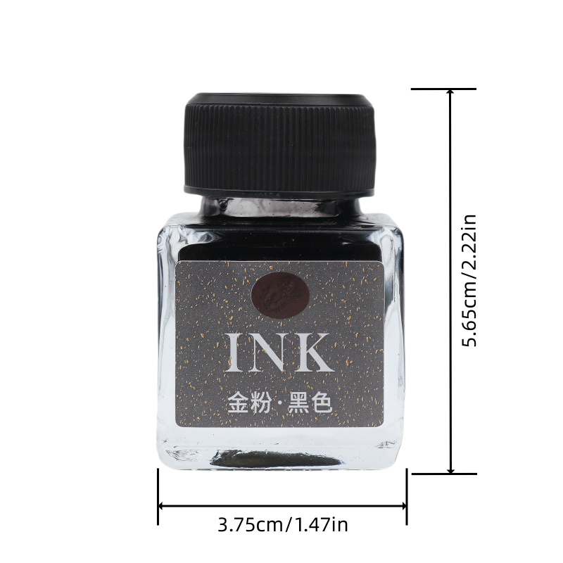 12-kolorowy zestaw błyszczącyc – Glass Dip Pen Calligraphy Ink Set recenzja i cena